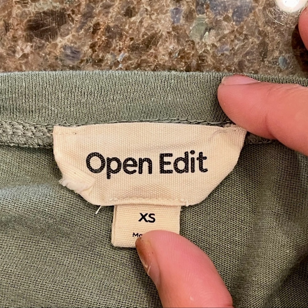 Open Edit Ruched Cut-Out Longsleeve - Picture 4 of 6